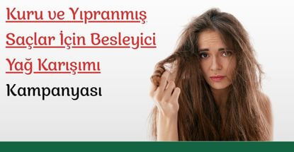  Kuru ve Yıpranmış Saçlar İçin Besleyici Yağ Karışımı 