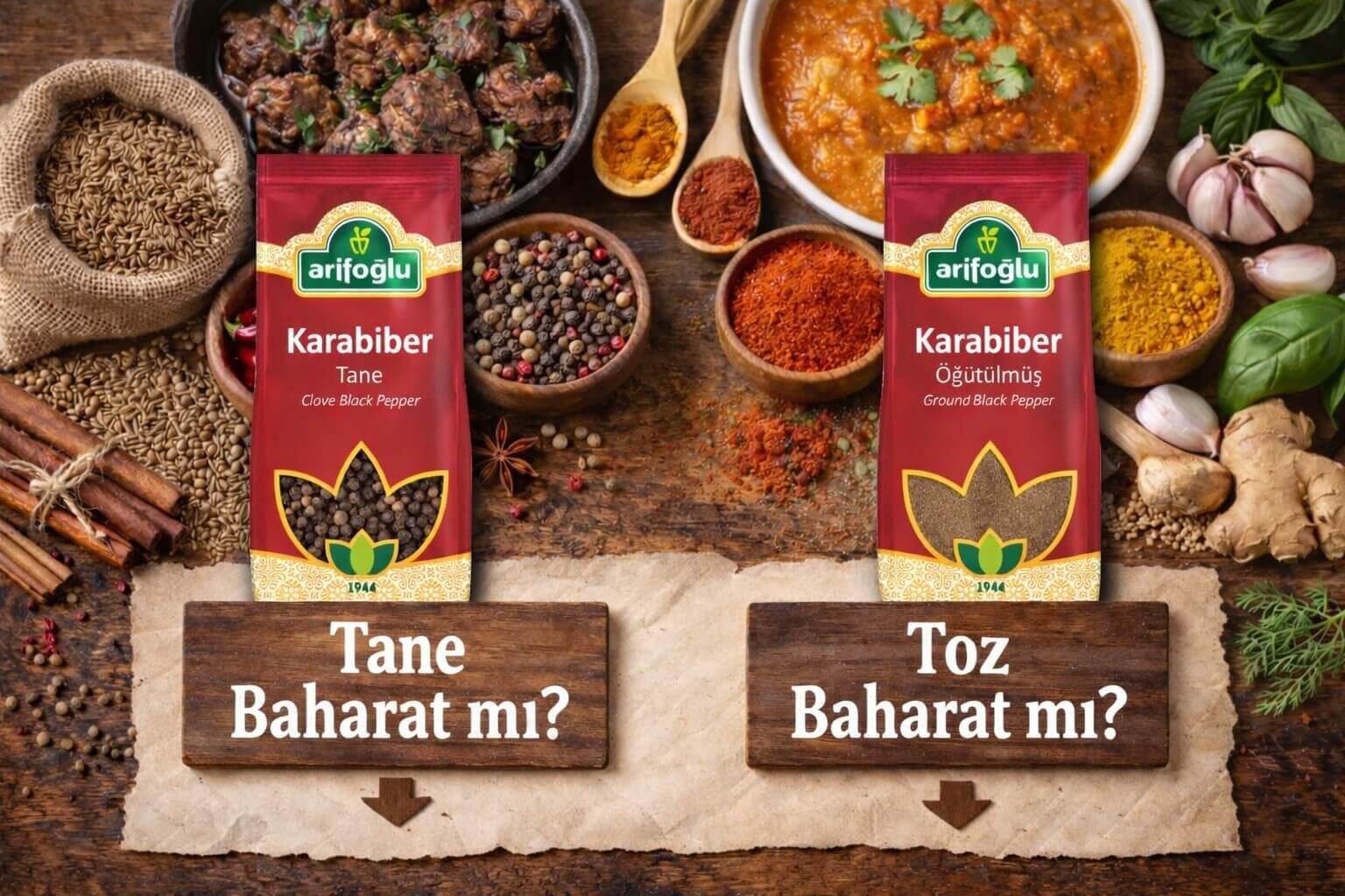 Tane Baharat Mı, Toz Baharat Mı? Kullanım Alanlarına Göre Seçim Rehberi