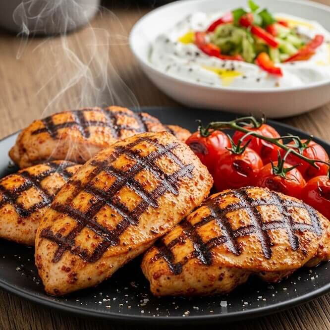 Kajunlu Tavuk Izgara