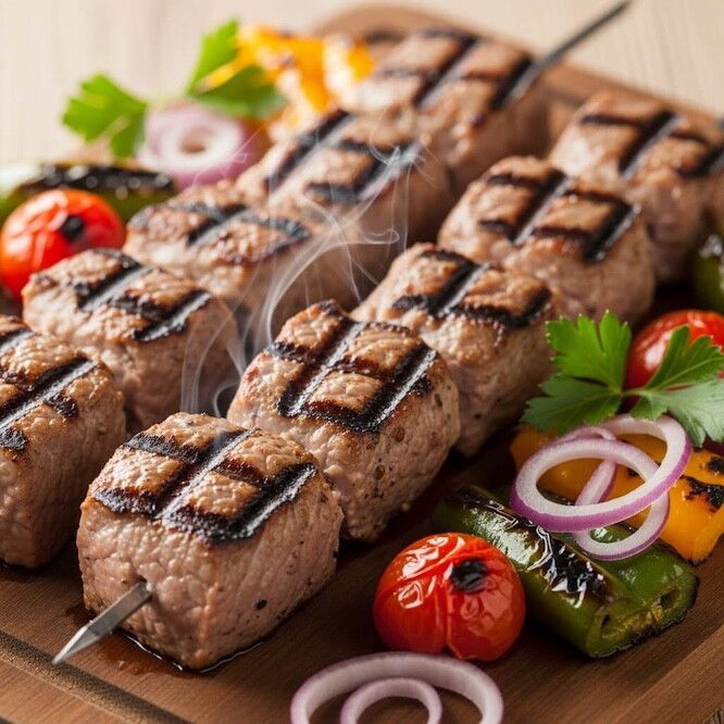 Fajitalı Kuzu Şiş