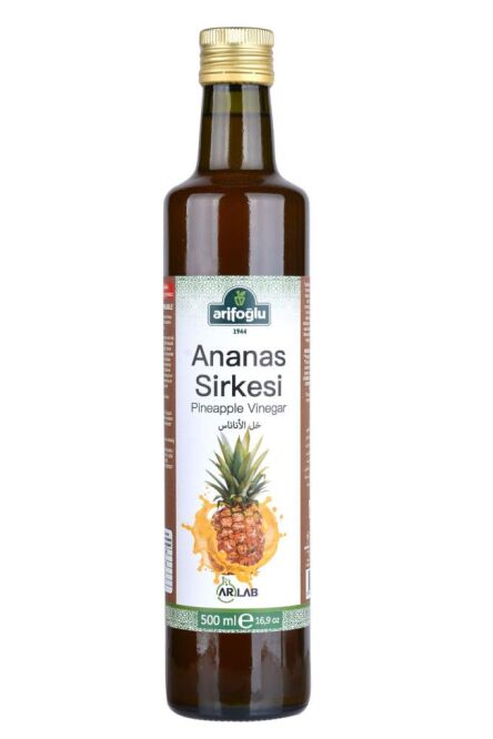 Ananas Sirkesi 500ml Doğal Fermantasyon - Arifoğlu