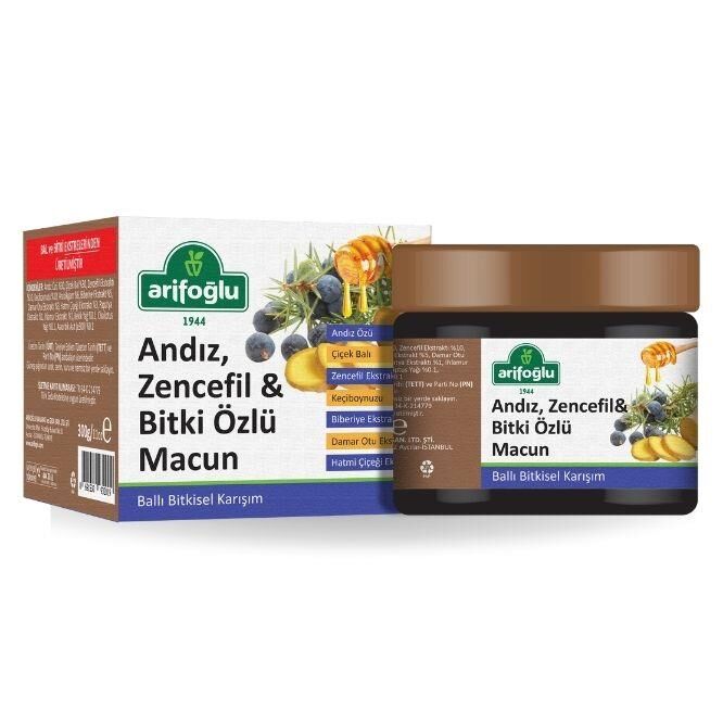 Andız, Zencefil ve Bitki Özlü Macun 300g - 4