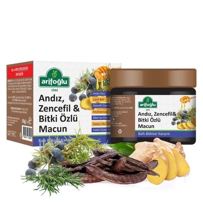 Andız, Zencefil ve Bitki Özlü Macun 300g - 5
