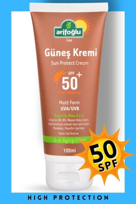 Arifoğlu Güneş Kremi 50spf + Bronzlaşma Yağı 100ml - 3