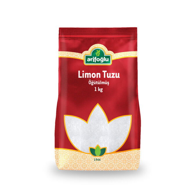 Limon Tuzu Öğütülmüş 1000g - Arifoğlu