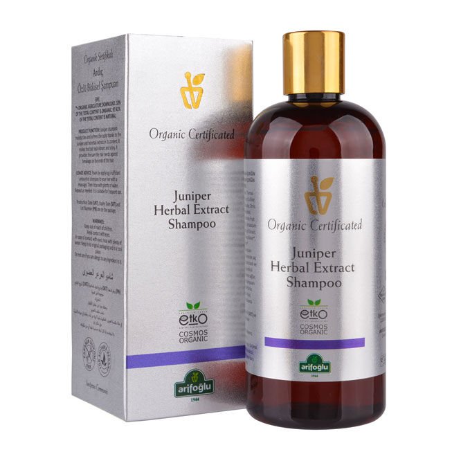 Organic Certificated Juniper Herbal Extract Shampoo 400ml