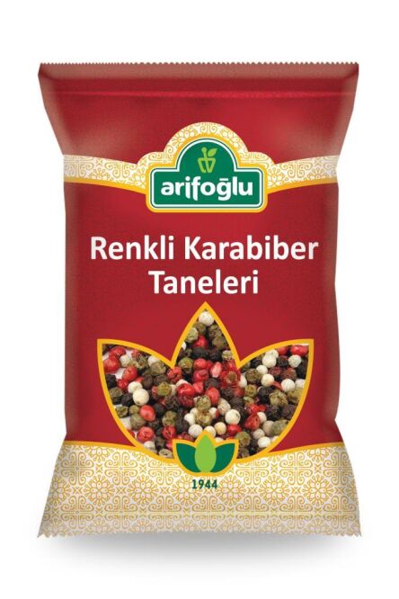 Renkli Karabiber Taneleri 40g - Arifoğlu