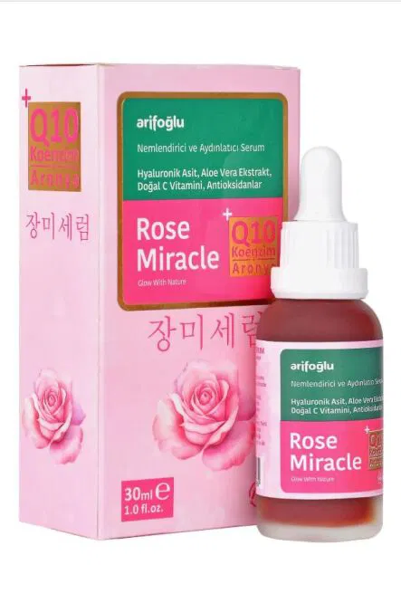 Rose Miracle Nemlendirici ve Aydınlatıcı Serum Anti Aging 30ml Arlab - Arifoğlu