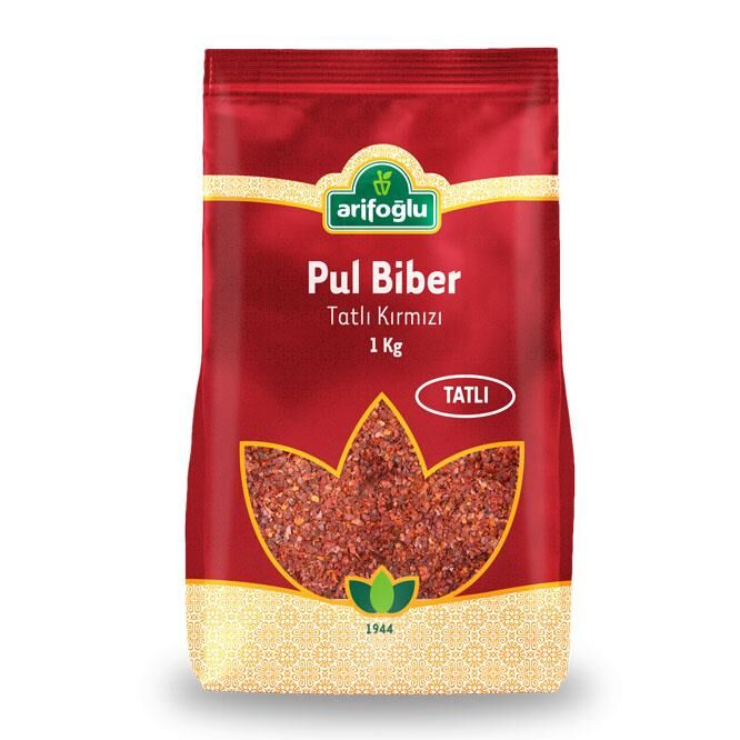 Arifoğlu Tatlı Pul Biber 1000g - Arifoğlu