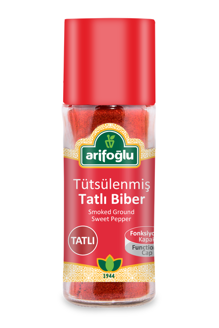 Tütsülenmiş Tatlı Kırmızı Biber 55 gr - Tatlı Biber Toz - Arifoğlu