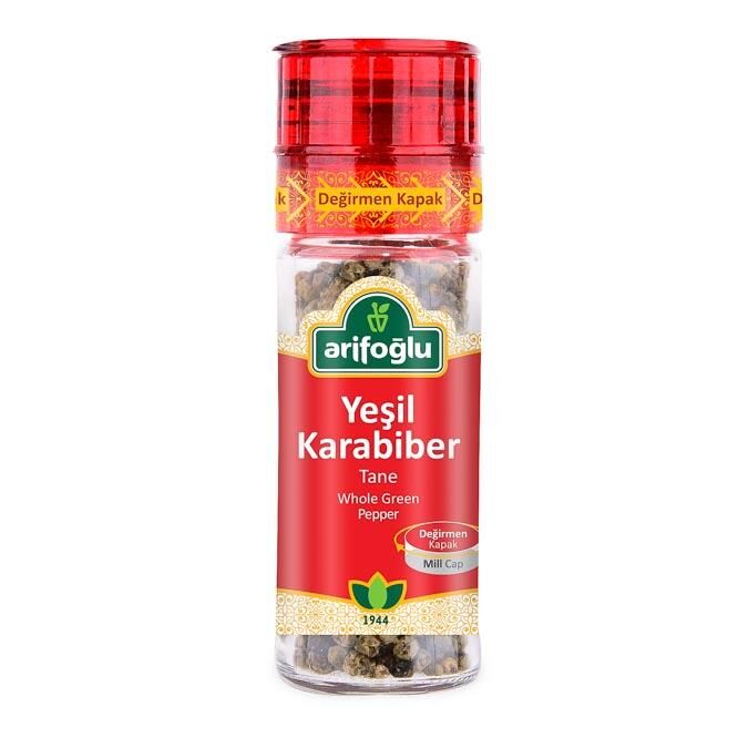 Yeşil Karabiber (Acı) 35g (Değirmen) - Arifoğlu