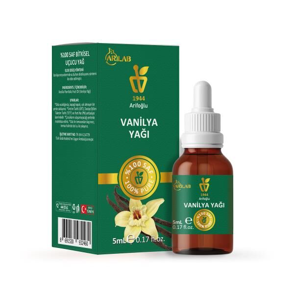 Arlab Vanilya Yağı 5ml %100 Saf Arifoğlu - Arifoğlu