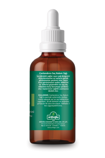 Canlandırıcı Saç Bakım Yağı 30ml - Saç Kökü Bakım Yağı - 2