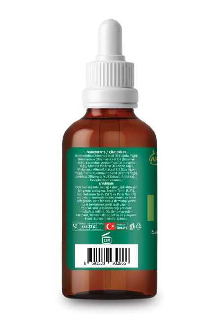 Canlandırıcı Saç Bakım Yağı 30ml - Saç Kökü Bakım Yağı - 3