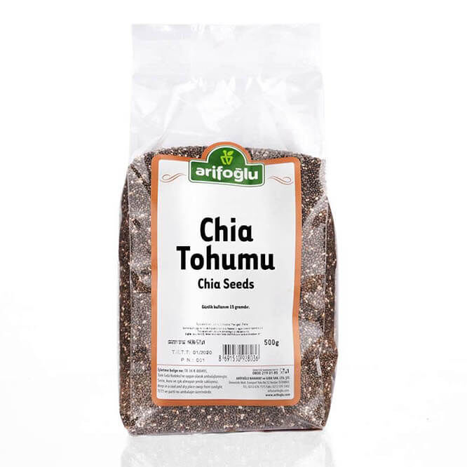 Chia Seed (Economic Size) 500g - Arifoğlu