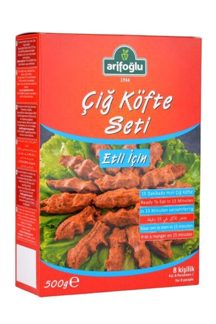 Çiğ Köfte Seti 500g ETLİ - 