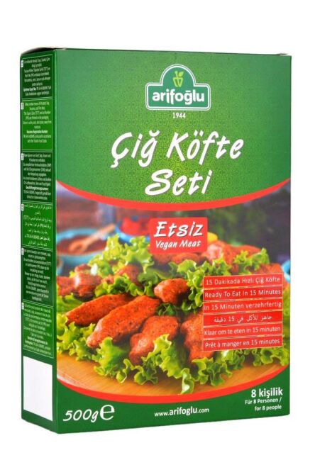 Çiğ Köfte Seti 500g ETSİZ - Arifoğlu