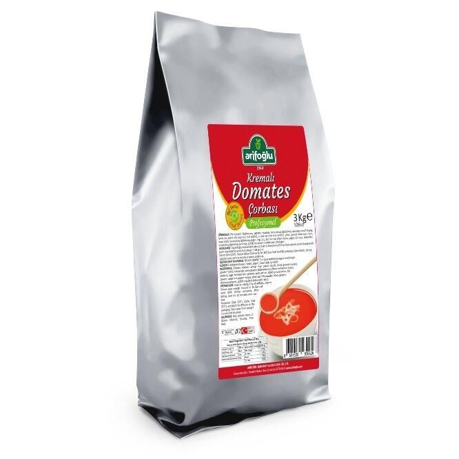 Çorba Kremalı Domates 3kg - Arifoğlu