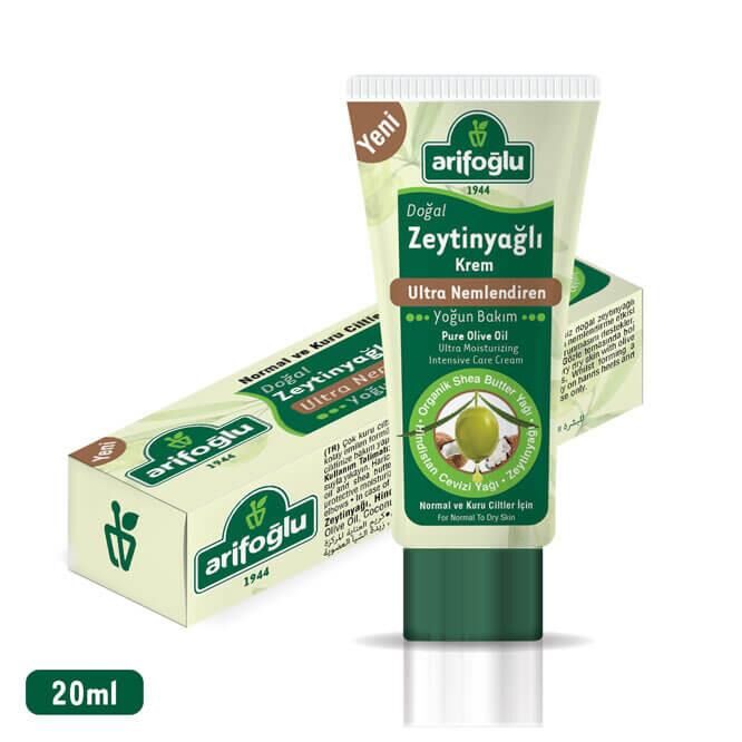Doğal Zeytinyağlı Krem 20ml - Arifoğlu