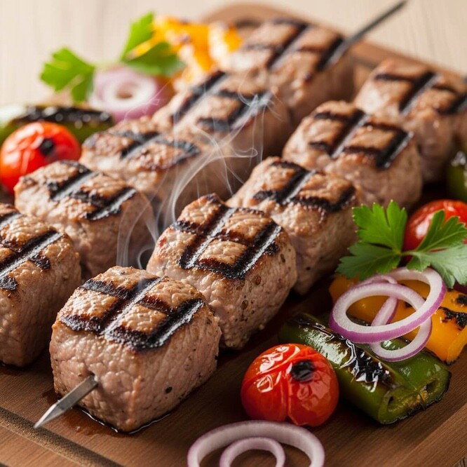 Fajitalı Kuzu Şiş