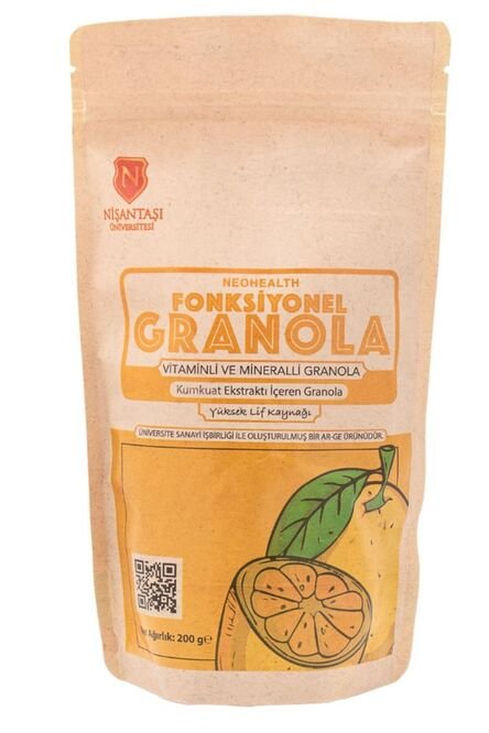 Functional Granola Containing Vitamin And Mineral Kumquat Extract 200g