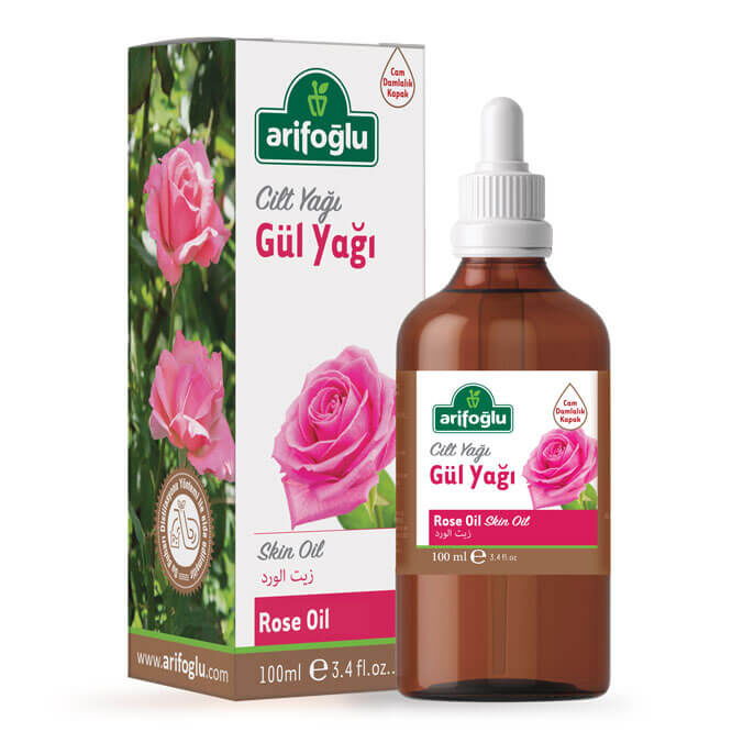 Gül Yağı 100ml Cilt Yağı - 1