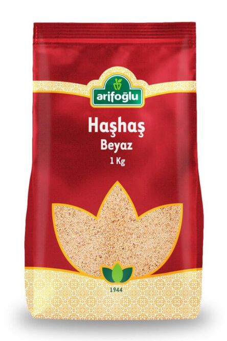 Haşhaş Beyaz 1 Kg - Arifoğlu