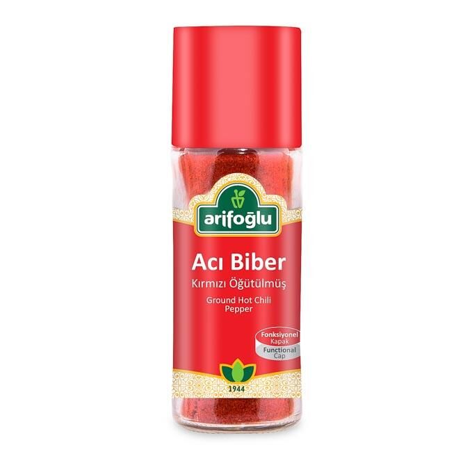 Ground Hot chilli Pepper 55g - Arifoğlu