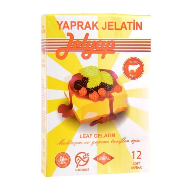 Jelyap Leaf Gelatin 20g - 12 Leaves