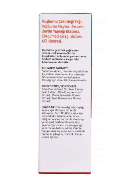 Kuşburnu Yağ Serumu Yaşlanma Karşıtı 30ml Anti Aging Serum - 3