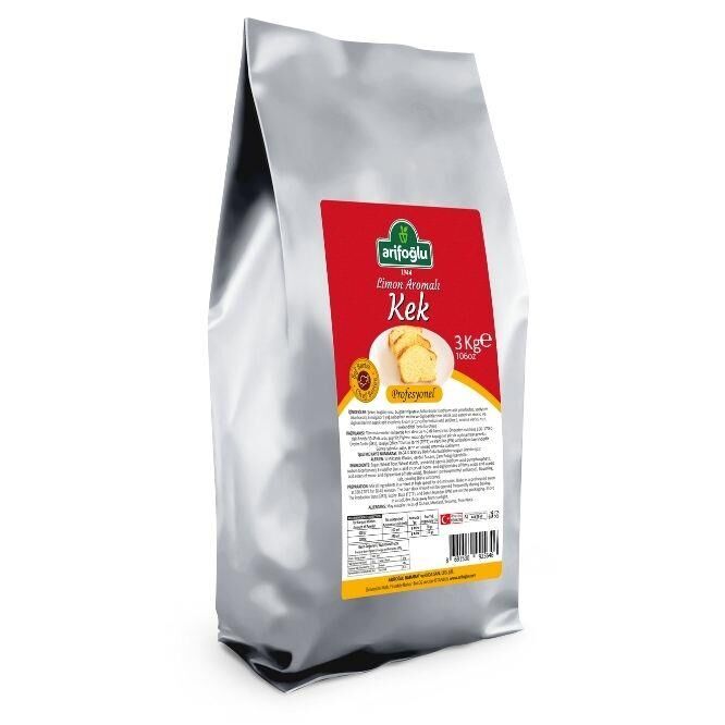 Limon Aromalı Kek 3kg - Arifoğlu