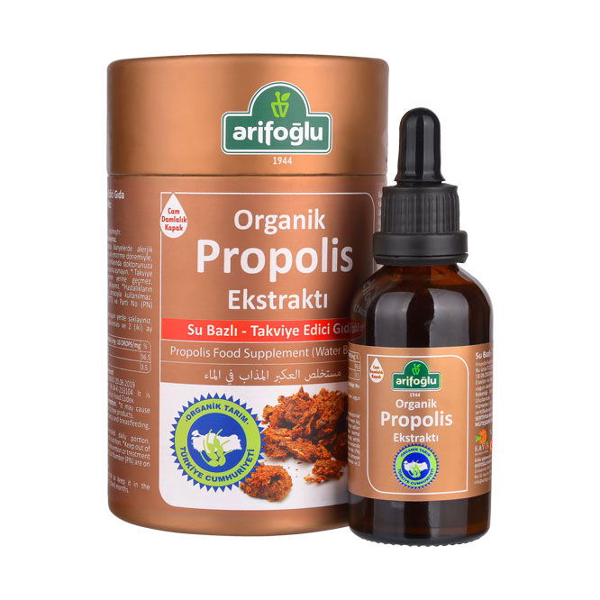 Organic Propolis Extract (Water Based) 50ml - Arifoğlu