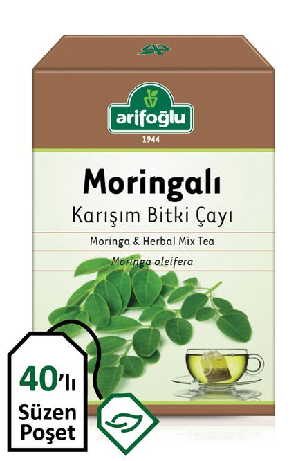 Moringalı Karışımı Bitki Çayı 40lı Süzen Poşet