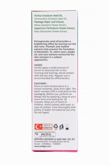 Nar Yağ Serumu Aydınlatıcı ve Leke Karşıtı 30ml Brightening Anti-Spot Oil Serum - 5