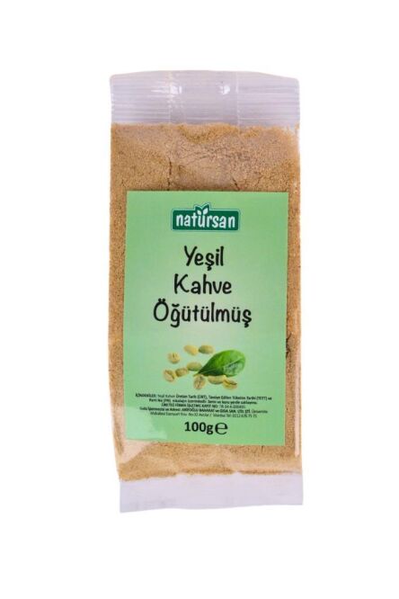 Natürsan Yeşil Kahve Öğütülmüş 100g - NATÜRSAN