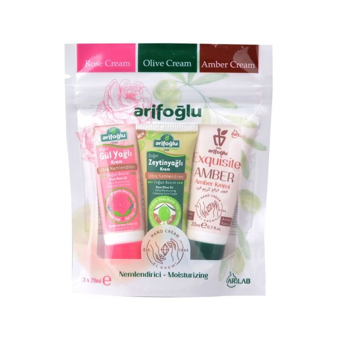 Nemlendirici El kremi 3lü set - Arifoğlu