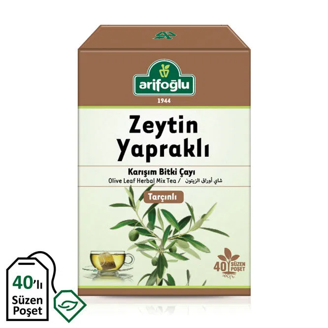 Olive Leaf Mixture Herbal Tea 40pcs - Arifoğlu