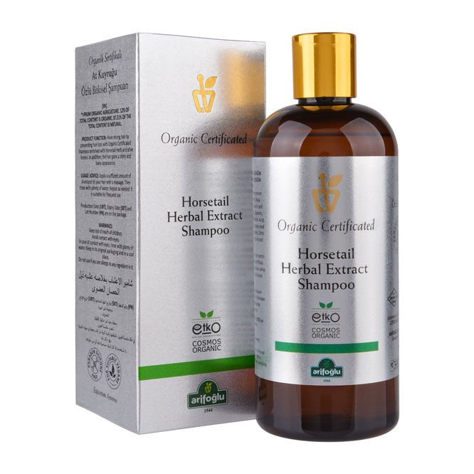 Organic Certified Horsetail Essence Herbal Shampoo 400ml