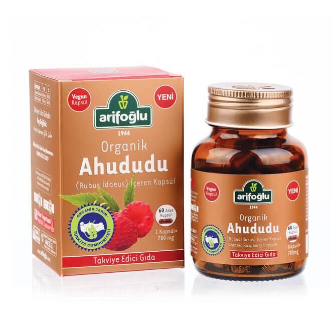 Organik Ahududu Kapsül 60lı 780mg