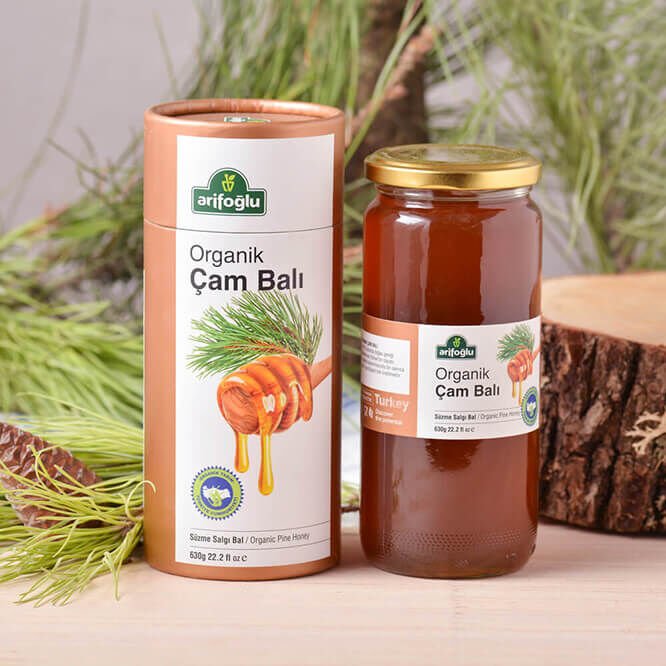 Organic Pine Honey 630g