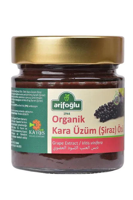 Organik Kara Üzüm Özü 300g - Şiraz - 3
