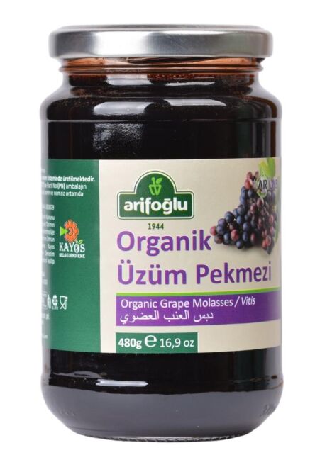 Organik Üzüm Pekmezi 480g - Arifoğlu