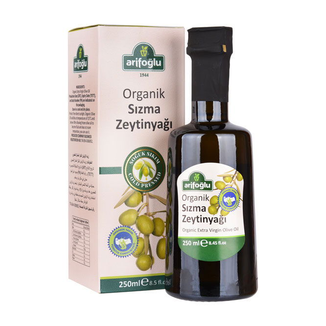 Organik Zeytinyağı 250ml - Arifoğlu