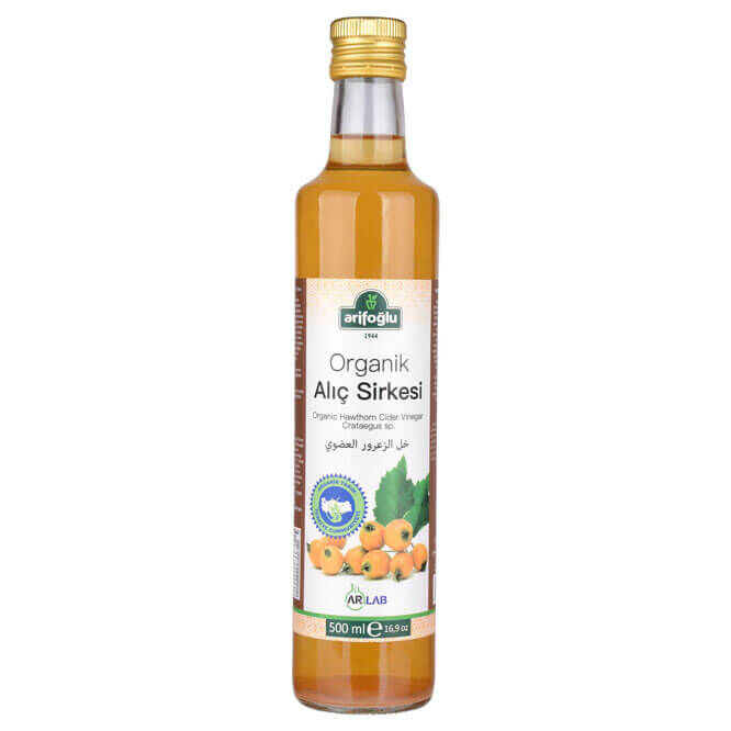 Organic Hawthorn Vinegar 500ml - 1