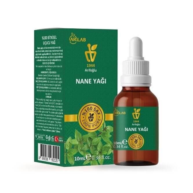 Peppermint Oil %100 PURE OIL 10ML ARLAB - Arifoğlu