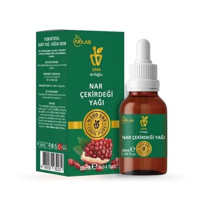 Pomegranate Seed Oil %100 PURE 10ML ARLAB - Arifoğlu
