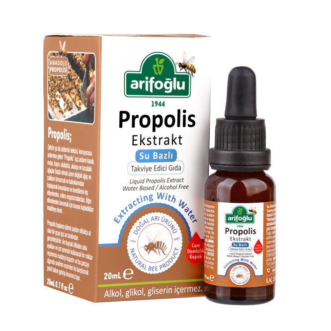 Propolis Extract 20ml (Water Based) - Arifoğlu