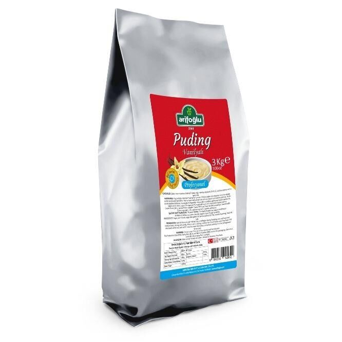 Puding Vanilyalı 3kg - Arifoğlu