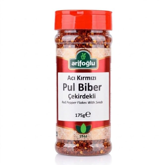 Pul Biber Çekirdekli Acı kırmızı 175g - Arifoğlu