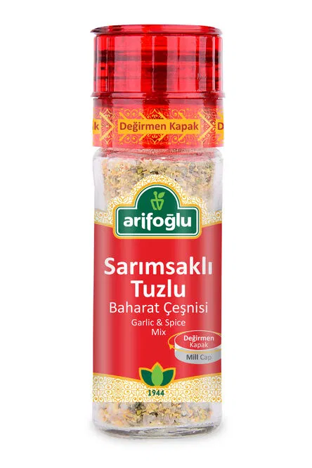 Salted Garlic Spice 80g (Mill) - Arifoğlu